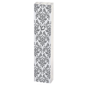 White Mezuzah with Black Detailing Artists & Brands