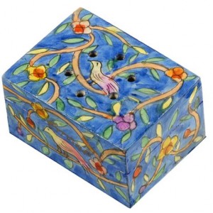 Yair Emanuel Havdalah Spice Box with Oriental Design (Includes Cloves) Artists & Brands