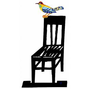 David Gerstein Empty Chair Birds Sculpture Artists & Brands