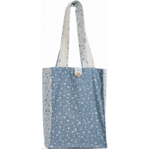 Pomegranate Thick Blue and White Yair Emanuel Book Bag Apparel