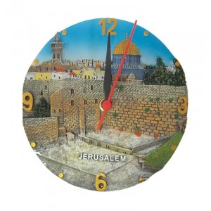 Jerusalem Wall Clock Israeli Souvenirs