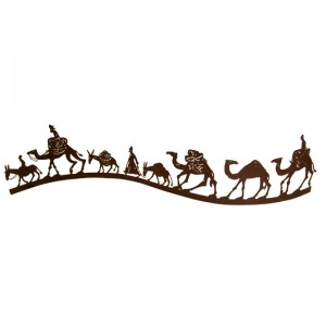 David Gerstein Large Silk Way Camel Caravan Sculpture Artists & Brands
