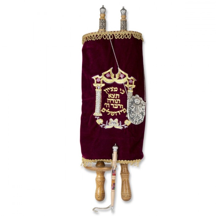 Extra Large  Deluxe Replica Torah Scroll