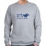 Israel Peace Sweatshirt with Shalom Dove Design (Variety of Colors)