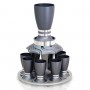 Kiddush Fountain with 8 Cups in Anodized Colorful Aluminum by Nadav Art
